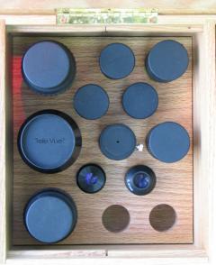 Eyepiece Tray with Eyepieces